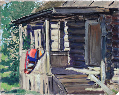 Спасский Павел Иосифович. Крыльцо 